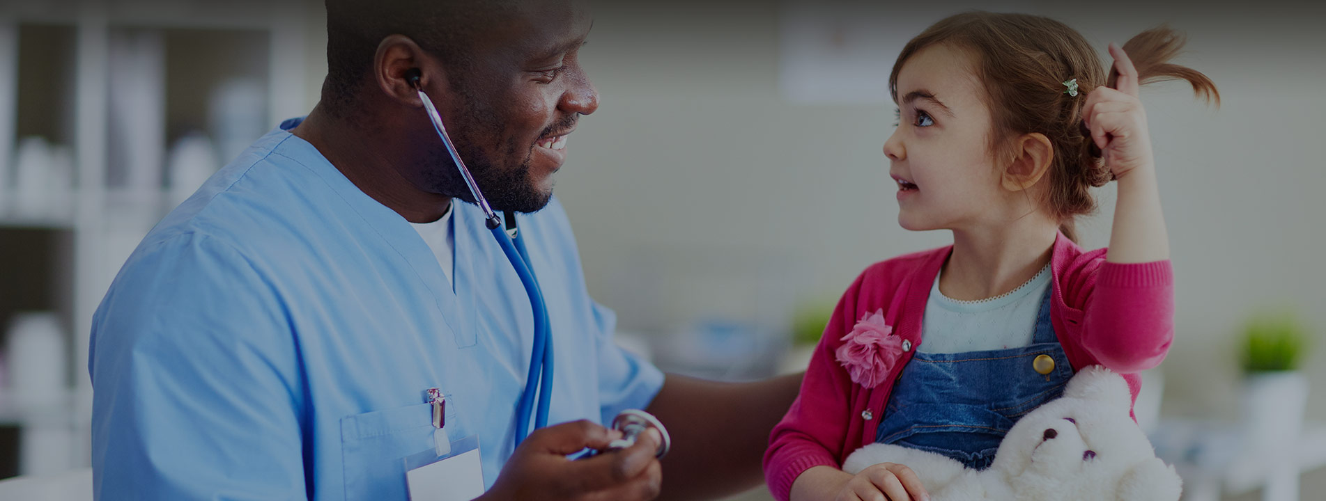 Healthcare just for kids. Saving children.